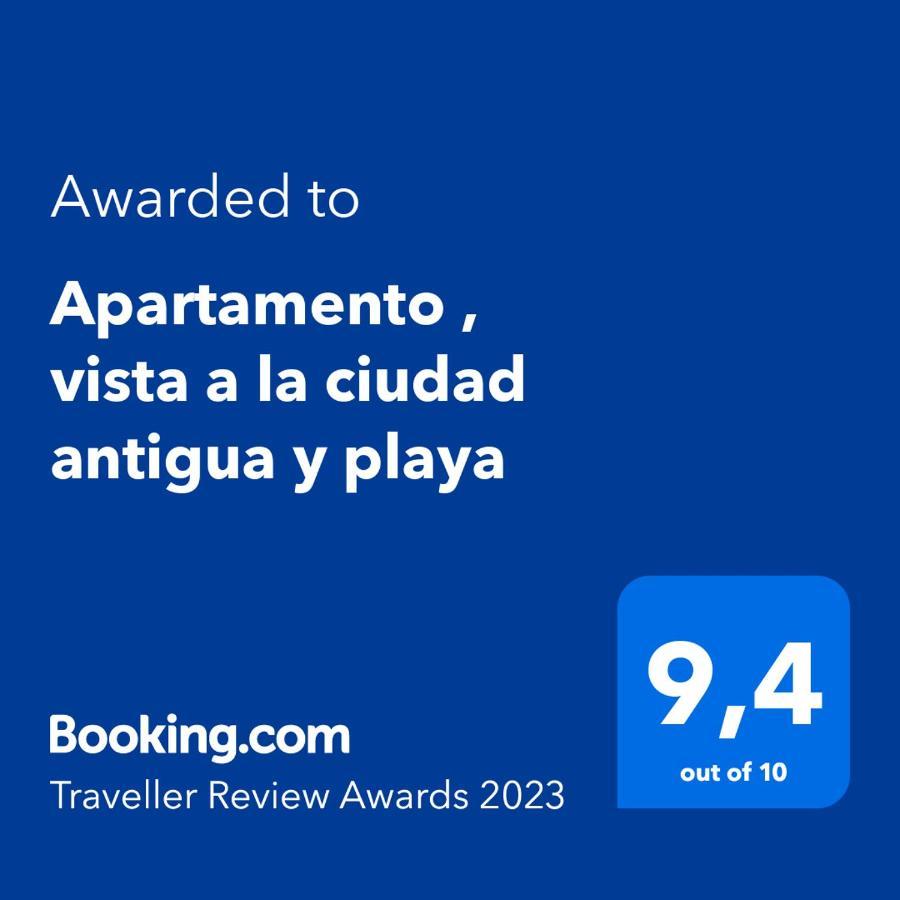 Apartamento , Vista A La Ciudad Antigua Y Playa Cartagena Ngoại thất bức ảnh